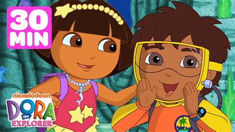 Dora & Diego's Rescue Adventures! ‍♀️ 30 Minutes .